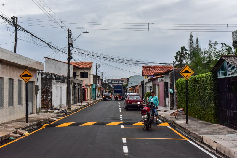 Inauguração asfáltica travessa We 28 na Cidade Nova VIII