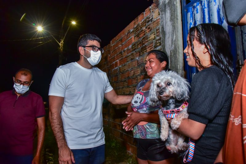 Programa Ilumina na rua Manguara