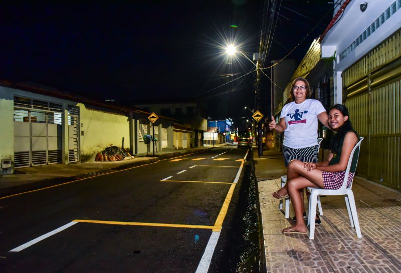 Inauguração e entrega de rua Pavimentada e Iluminação de led na cidade nova II- Trav we 21