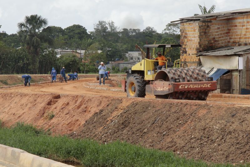 Obras no Canal das Toras - Águas Brancas