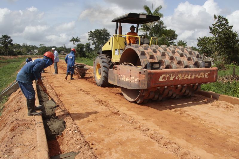 Obras no Canal das Toras - Águas Brancas