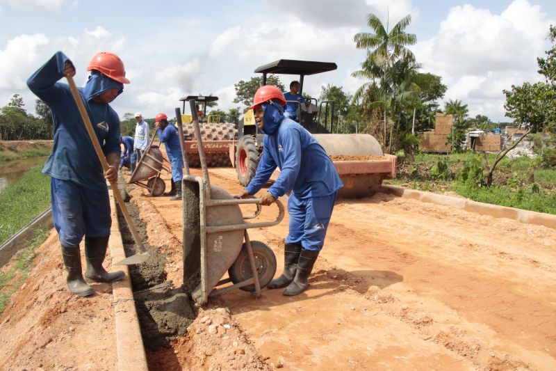 Obras no Canal das Toras - Águas Brancas