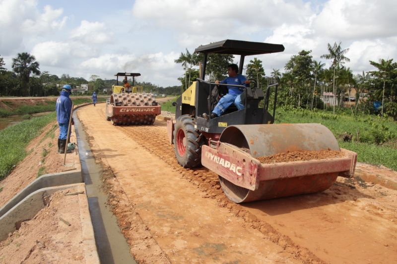 Obras no Canal das Toras - Águas Brancas