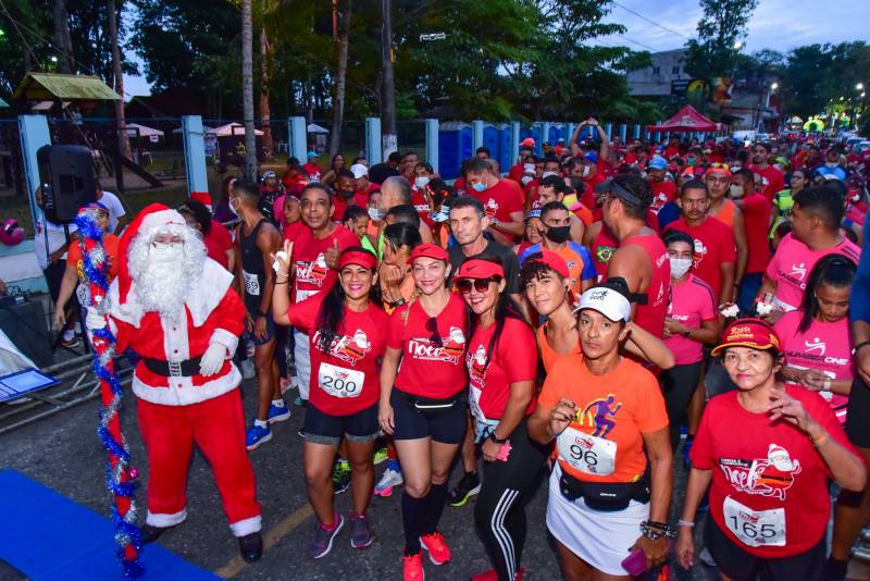 Mais de 400 atletas participam da Corrida e Caminhada do Noel em Ananindeua