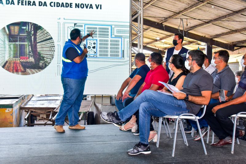 Apresentação do projeto de requalificação da feira do Complexo Cidade Nova VI