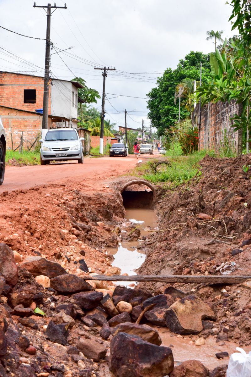 Visita técnica ao conjunto de divisa entre Ananindeua e Marituba