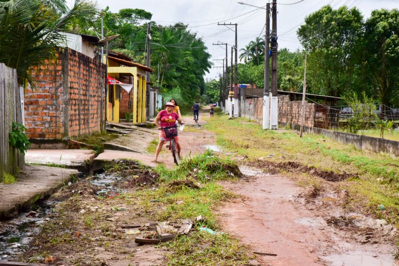 Visita técnica ao conjunto de divisa entre Ananindeua e Marituba