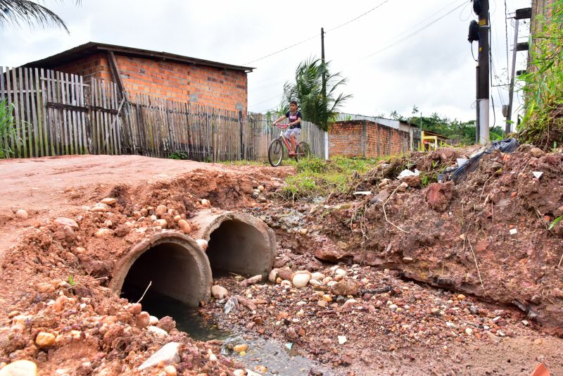 Visita técnica ao conjunto de divisa entre Ananindeua e Marituba