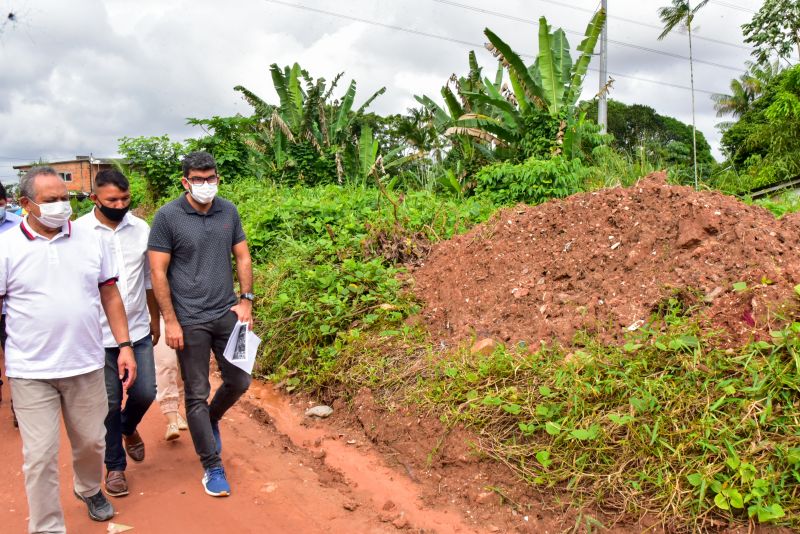 Visita técnica ao conjunto de divisa entre Ananindeua e Marituba