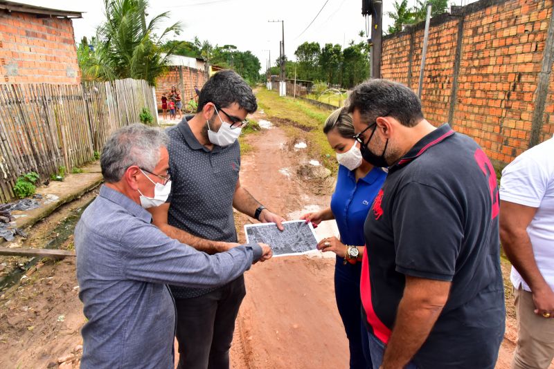 Visita técnica ao conjunto de divisa entre Ananindeua e Marituba