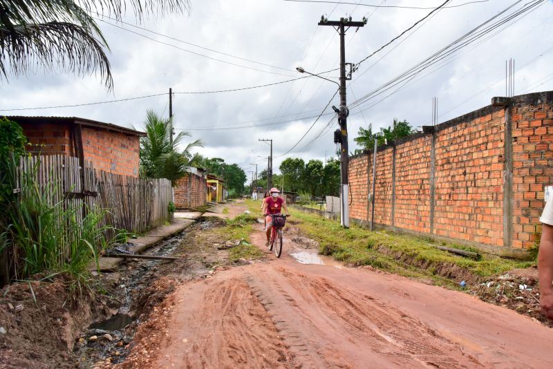 Visita técnica ao conjunto de divisa entre Ananindeua e Marituba