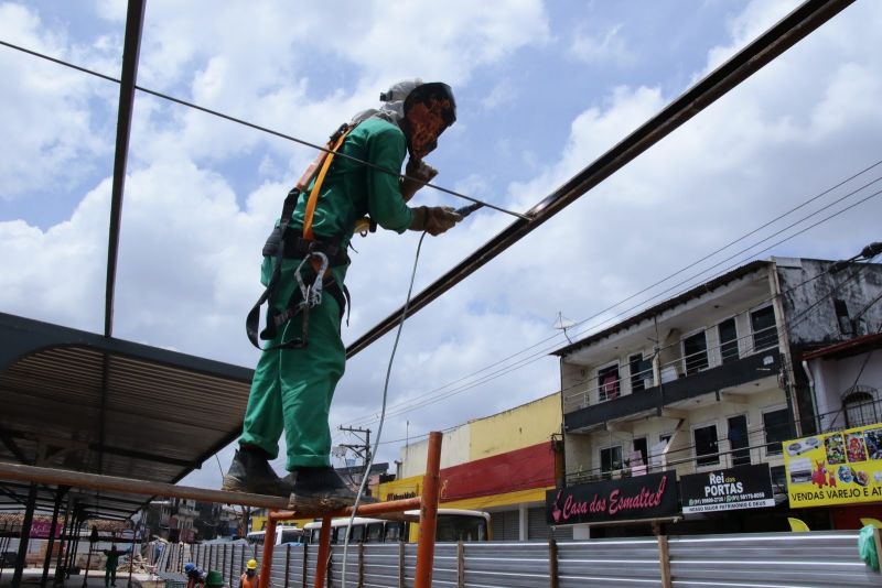 Visita ao andamento das Obras do Canteiro Central do Paar