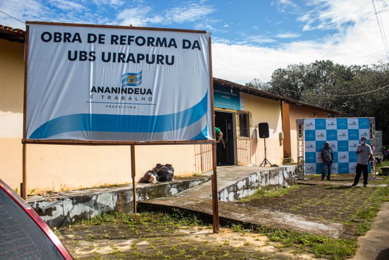 Assinatura de O.S para Revitalização da Ubs Uirapuru