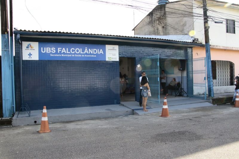 Entrega da UBS Falcolândia  Totalmente Revitalizada na Cidade Nova 8 We 42 A, Nº 32