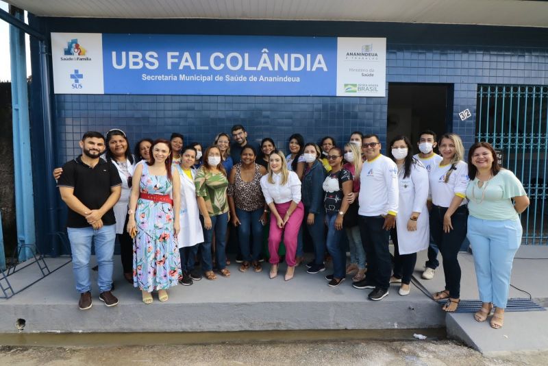 Entrega da UBS Falcolândia Totalmente Revitalizada na Cidade Nova 8 We 42 A, Nº 32