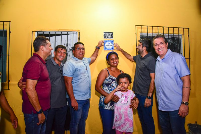 Entrega de 92 casa Reformadas do Programa Morar bem no Conjunto Jardim Vitória no Icuí Guajará