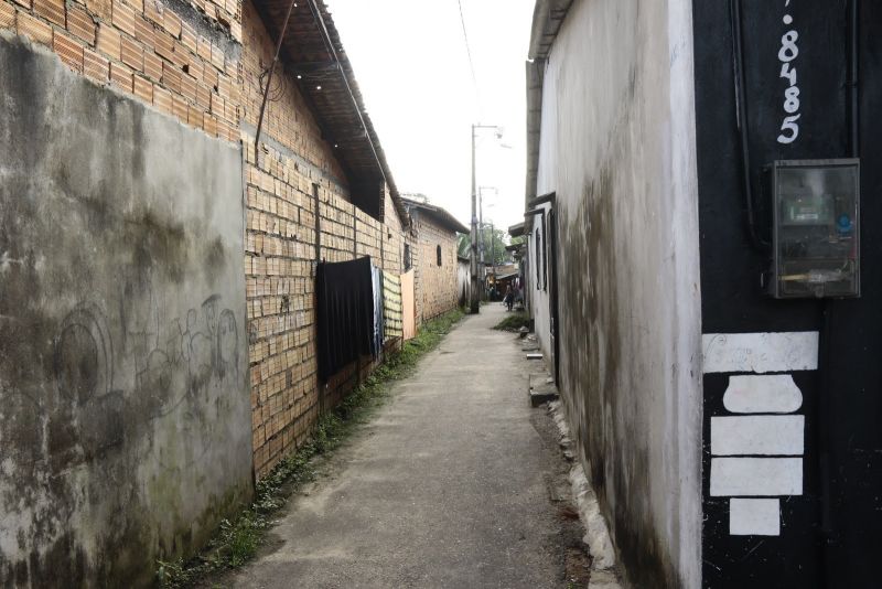 Voo Regularização Fundiária Comunidade Muralha na Estrada do Cajuí no bairro Centro