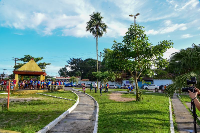 Assinatura de O.S para a Construção do Parque Vila Maguari com Apresentação do Projeto