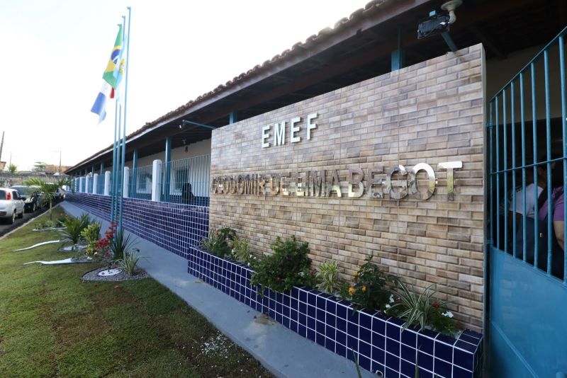 Retorno das aulas e Inauguração da EMEF Clodomir de Lima Begot
