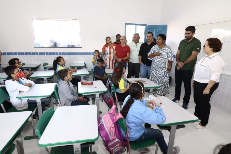 Retorno das aulas e Inauguração da EMEF Clodomir de Lima Begot