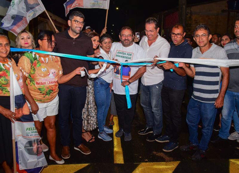 Inauguração Asfáltica e Iluminação em Led da rua Ayrton Sena no Icuí Guajará