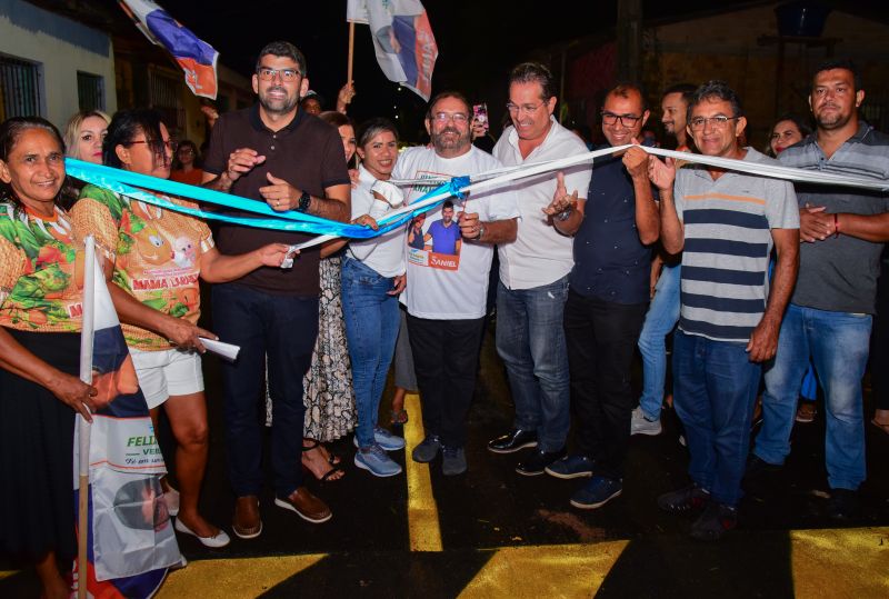 Inauguração Asfáltica e Iluminação em Led da rua Ayrton Sena no Icuí Guajará
