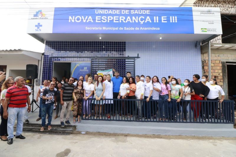 Inauguração da UBS Nova Esperança II e III Totalmente Revitalizada na Comunidade Nova Esperança no Coqueiro