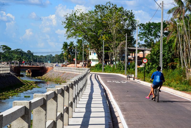 Inauguração do Canal Maguariaçu entre rua Cavalcante até rua Itabira