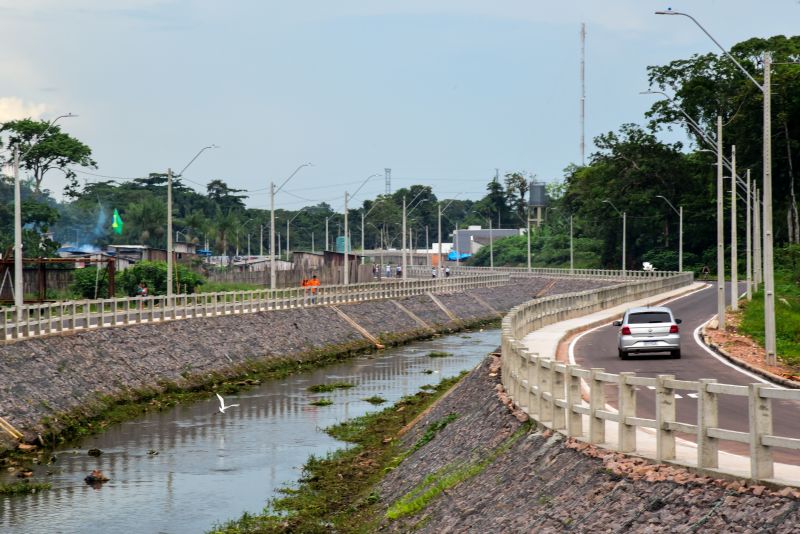 Entrega da Última etapa do canal Maguariaçu, entre rua Itabira e avenida Cláudio Sanders
