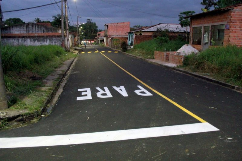 SESAN - Inauguração das ruas da comunidade Dom Bosco no bairro Águas Lindas