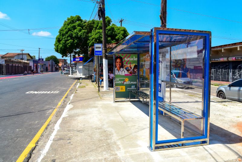 Novas paradas de ônibus, SN3 na Cidade Nova