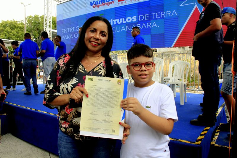 Entrega de 520 Títulos de Terra para Moradores do bairro da Guanabara