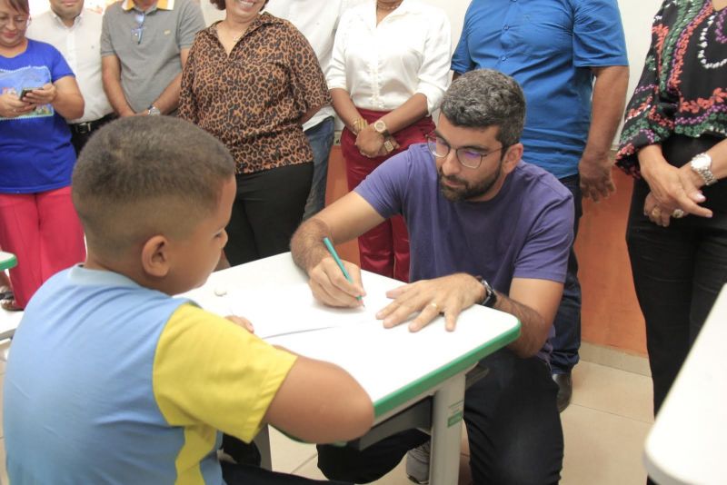 Assinatura da Ordem de Serviço para Reforma da EMEF Santa Terezinha