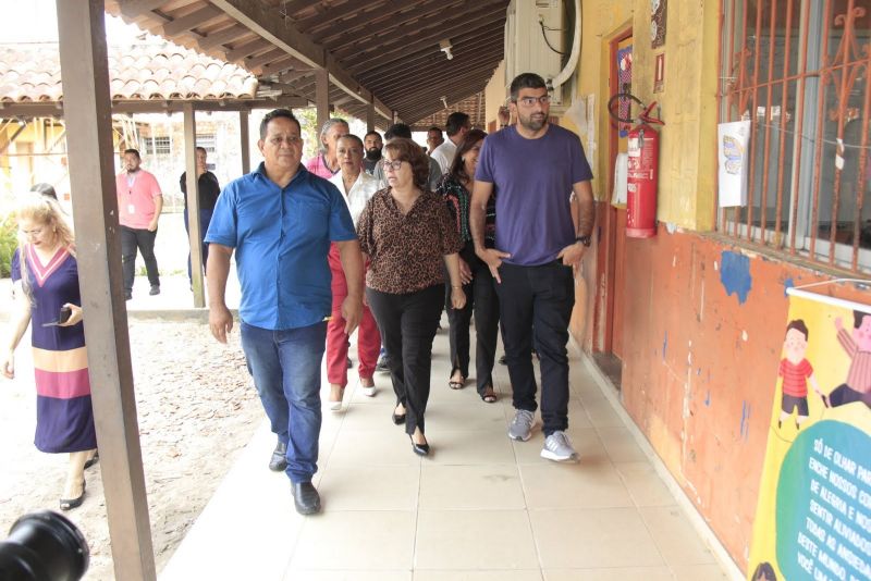 Assinatura da Ordem de Serviço para Reforma da EMEF Santa Terezinha