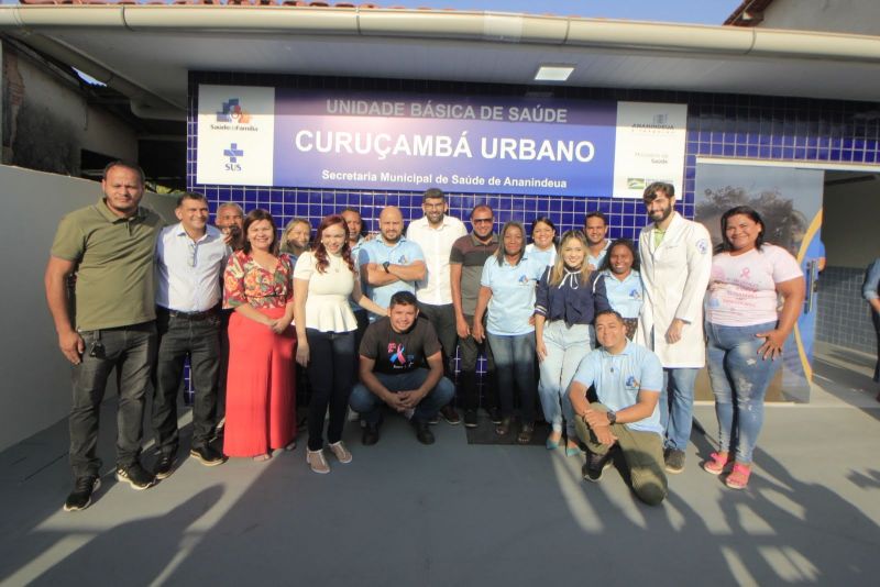 Entrega da Ubs Curuçambá Urbano Totalmente Revitalizada no bairro do Curuçambá