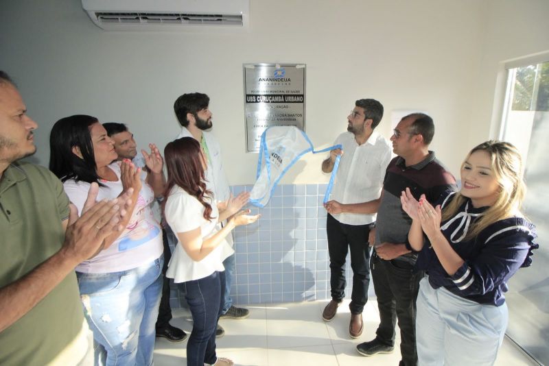 Entrega da Ubs Curuçambá Urbano Totalmente Revitalizada no bairro do Curuçambá