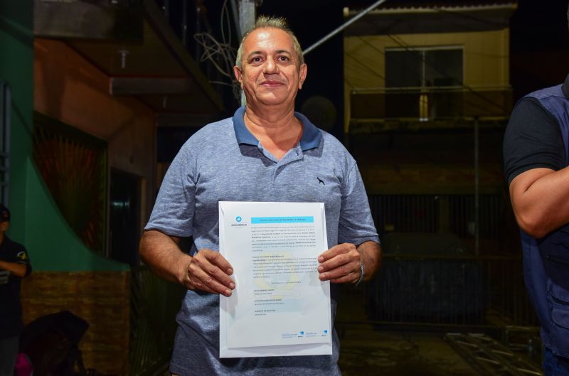 Entrega de 74 Títulos de Propriedade de Terra da Área do Loteamento Primavera no bairro do Atalaia