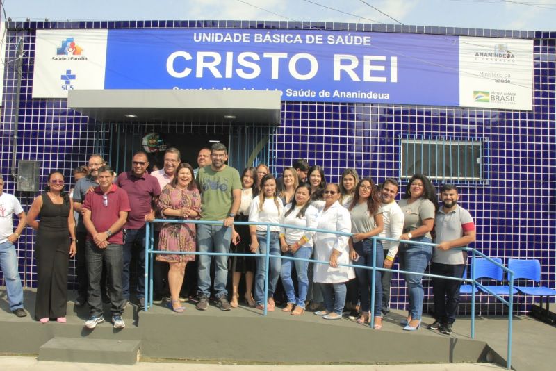 Entrega da UBS Cristo Rei Totalmente Revitalizada - Bairro Icuí Guajará
