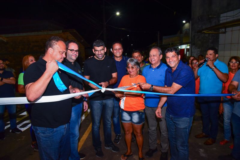 Inauguração Asfáltica das ruas Belo Horizonte e Santa Terezinha no bairro Águas Lindas
