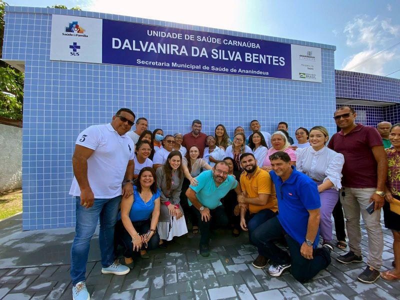 Entrega da UBS Dalvanira Silva Bentes Totalmente Revitalizada no Icuí