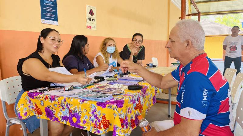 Prefeitura leva serviços socioassistenciais aos moradores do Curuçambá