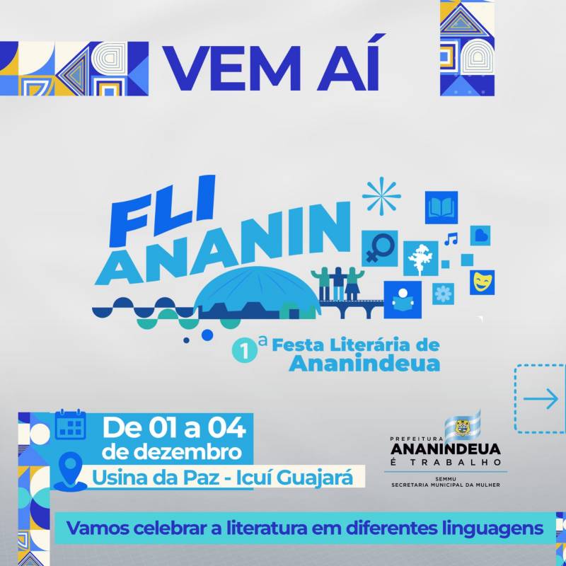 Iniciação de Audiovisual é uma das oficinas gratuitas da Festa Literária em Ananindeua
