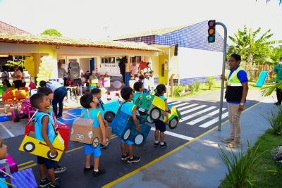 Galeria: Ação Quintal Pedagógico na semana do Trânsito