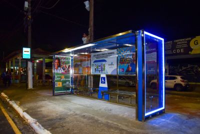 Galeria: Novas paradas de ônibus, SN3 na Cidade Nova