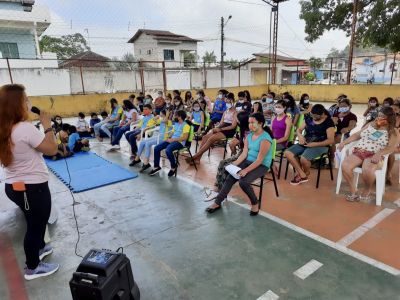 Prefeitura trabalha sobre prevenção da gravidez na adolescência em Ananindeua