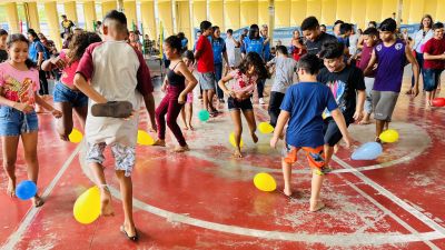 Sorrisos, alegria e diversão marcam o Dia das Crianças em Ananindeua