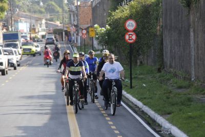 Prefeitura de Ananindeua entrega principais vias do município com Passeio Ciclístico 