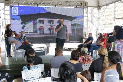 Prefeitura de Ananindeua apresenta projeto da nova feira do Elo Perdido aos feirantes.*