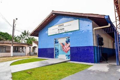 Moradores de Ananindeua ganham CRAS do 40 Horas totalmente reformado e moderno