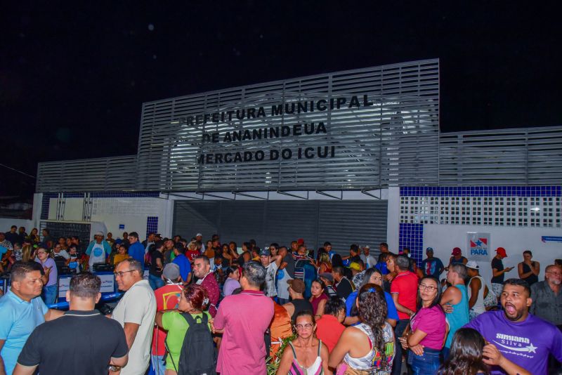 Inauguração do Mercado do Icuí Guajará